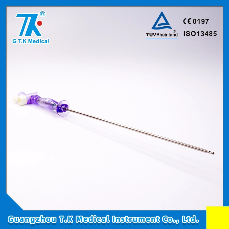 Strong Polycarbonate Handle Disposable Medical Veress Needle for Laparoscopy Insufflation