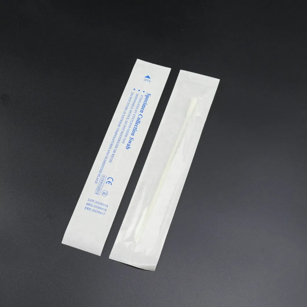 Disposable Medical Consumable Viscose Cotton Swab with Stuart Medium